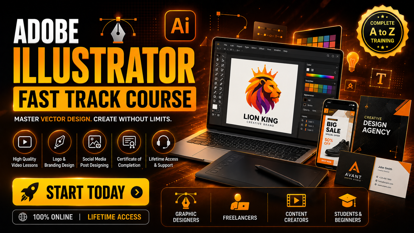 Adobe Illustrator - Fast Track Course